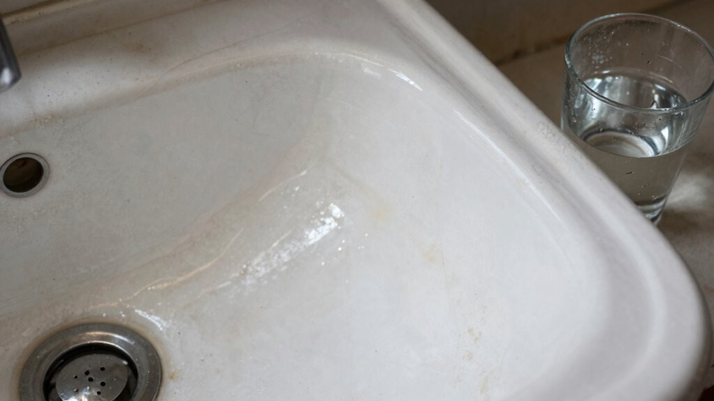 hard water causes appliance damage