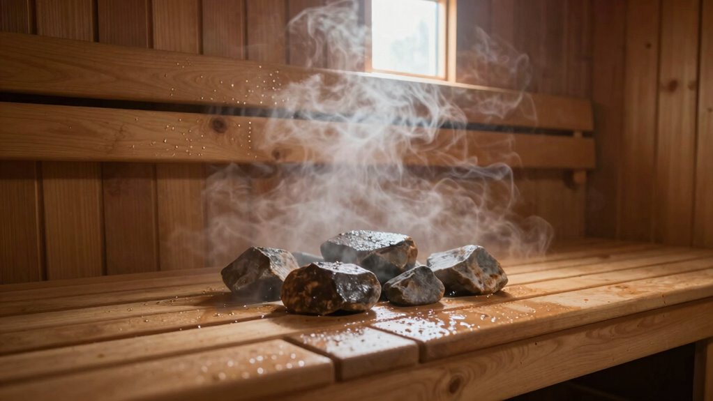 humidity influences sauna heat perception