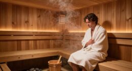 ideal beginner sauna duration