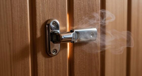 incorrect latch trapping heat