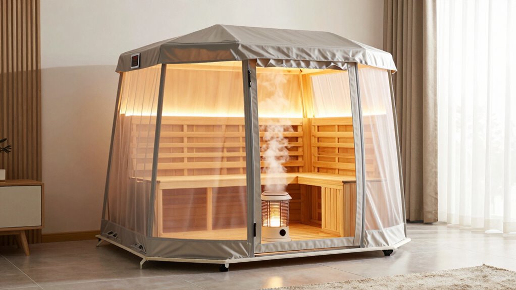 indoor sauna setup tips