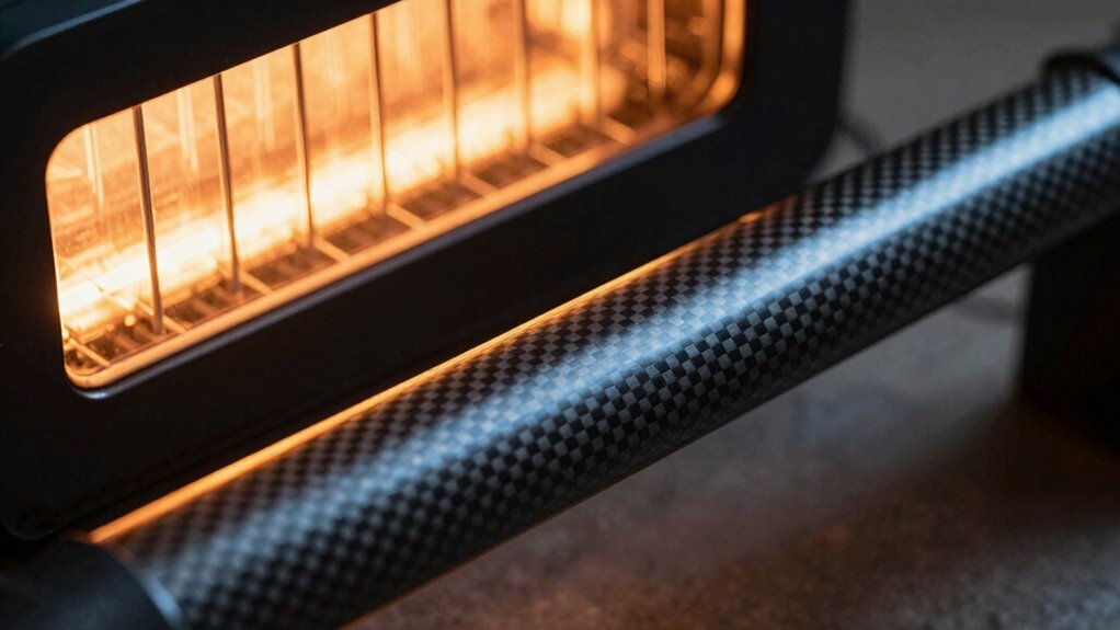 infrared heat emission process