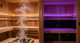 infrared versus traditional sauna