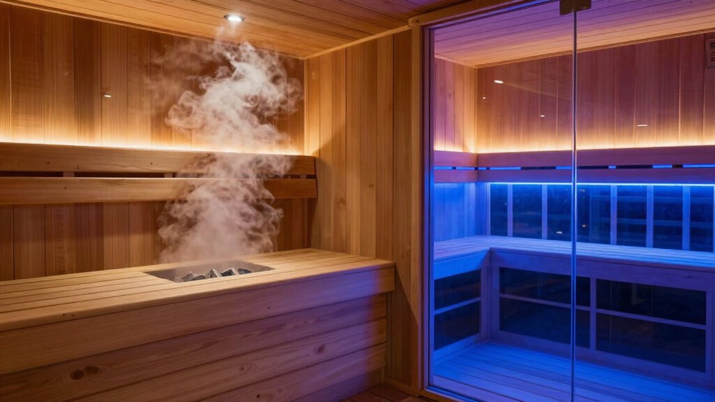infrared versus traditional saunas