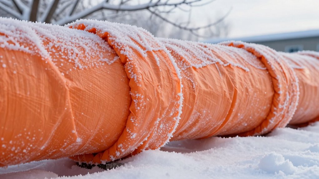 insulate pipes to prevent freezing