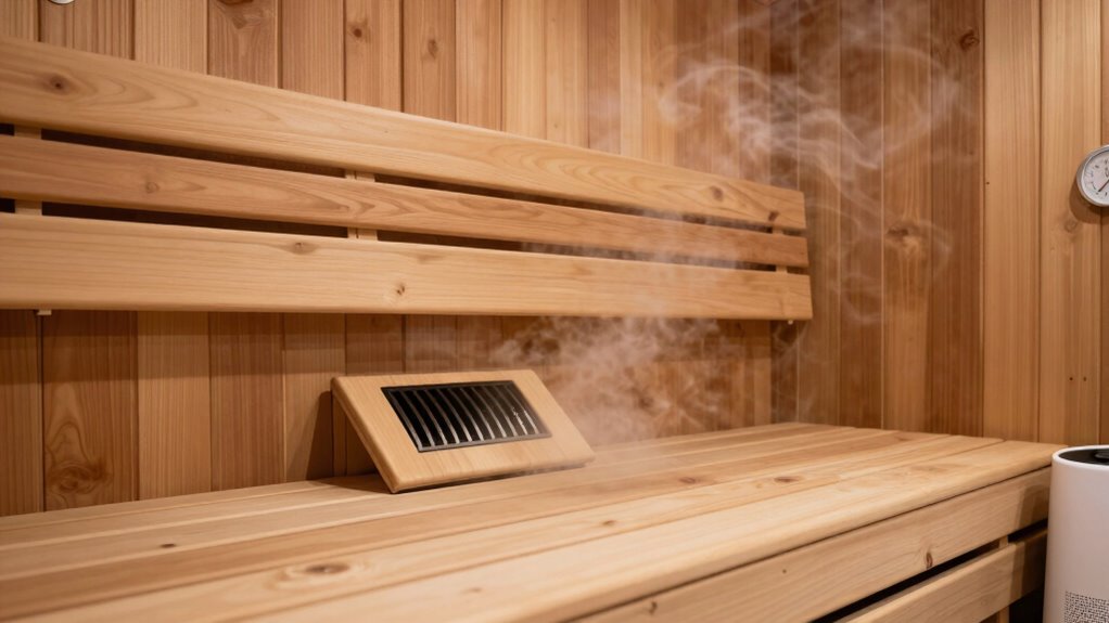 keep sauna clean and dry