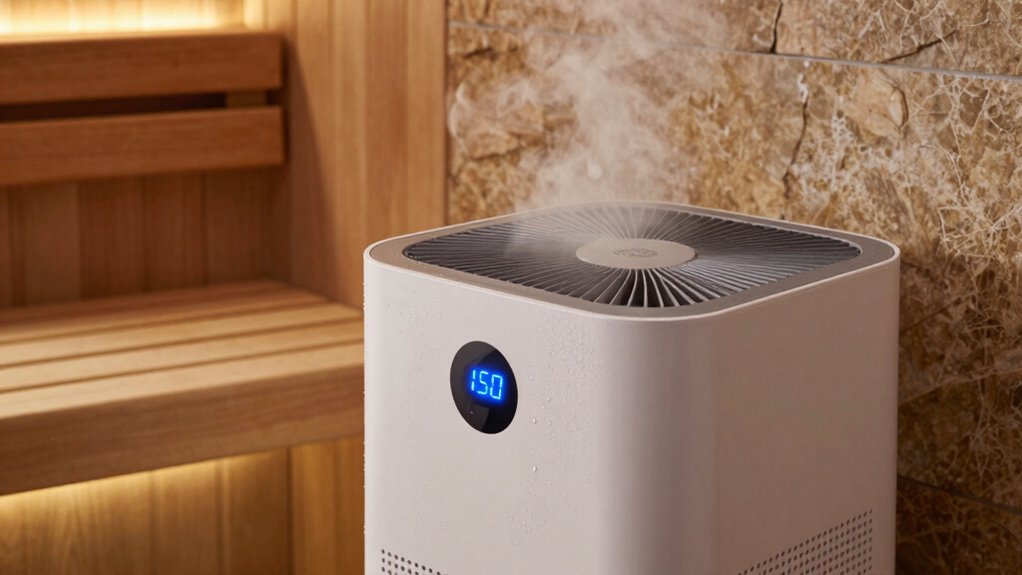 maintain optimal sauna humidity
