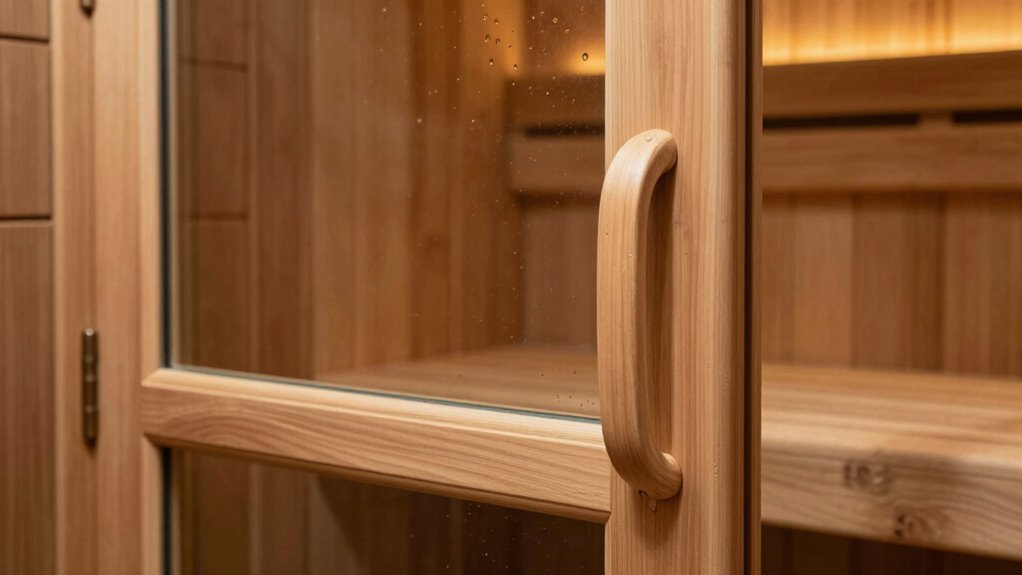 maintain sauna door longevity