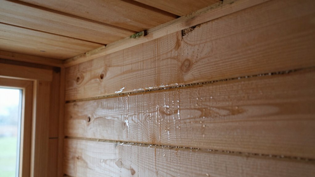 moisture buildup causes damage