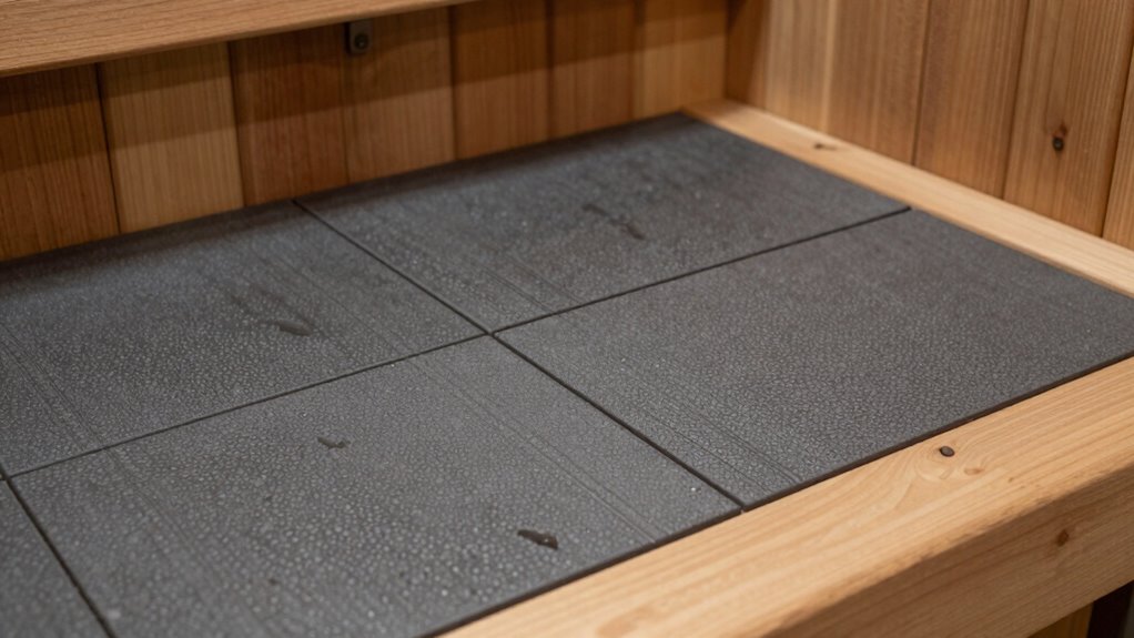 mold resistant non slip sauna flooring