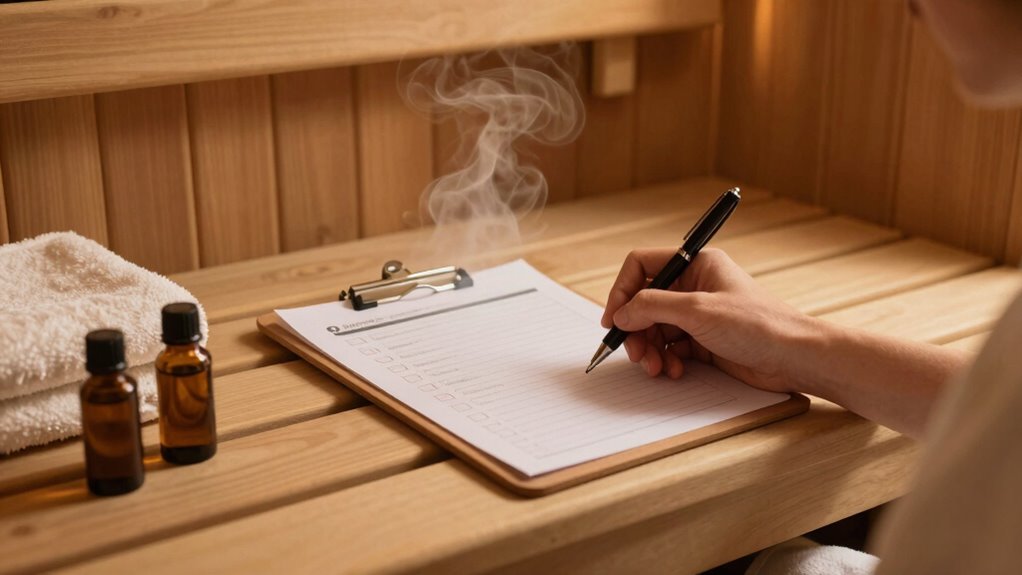 monitor and adapt sauna routine