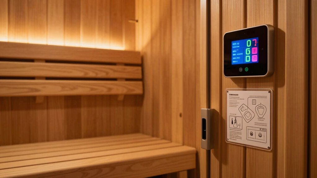 monitor sauna energy usage