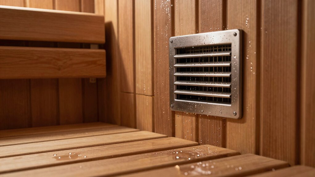 monitor sauna ventilation humidity