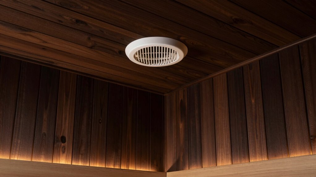 optimal sauna vent placement