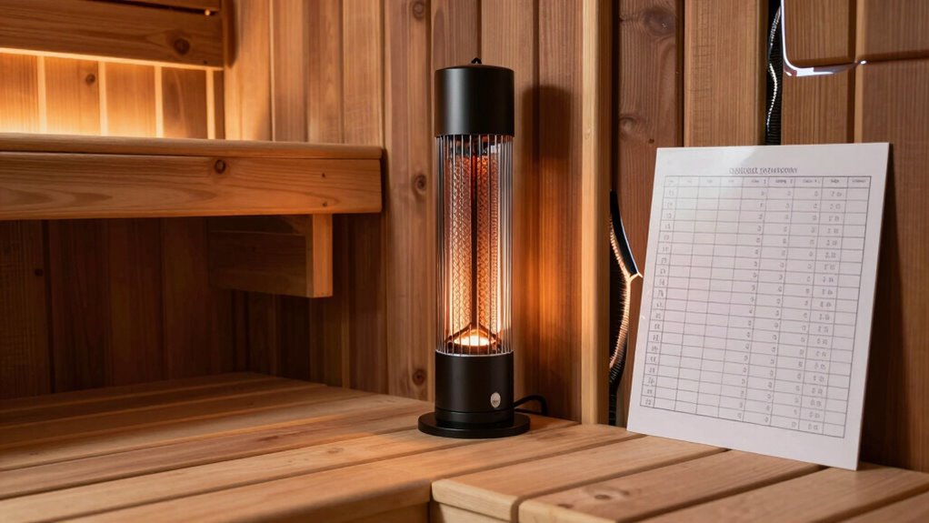 optimize sauna heating efficiency