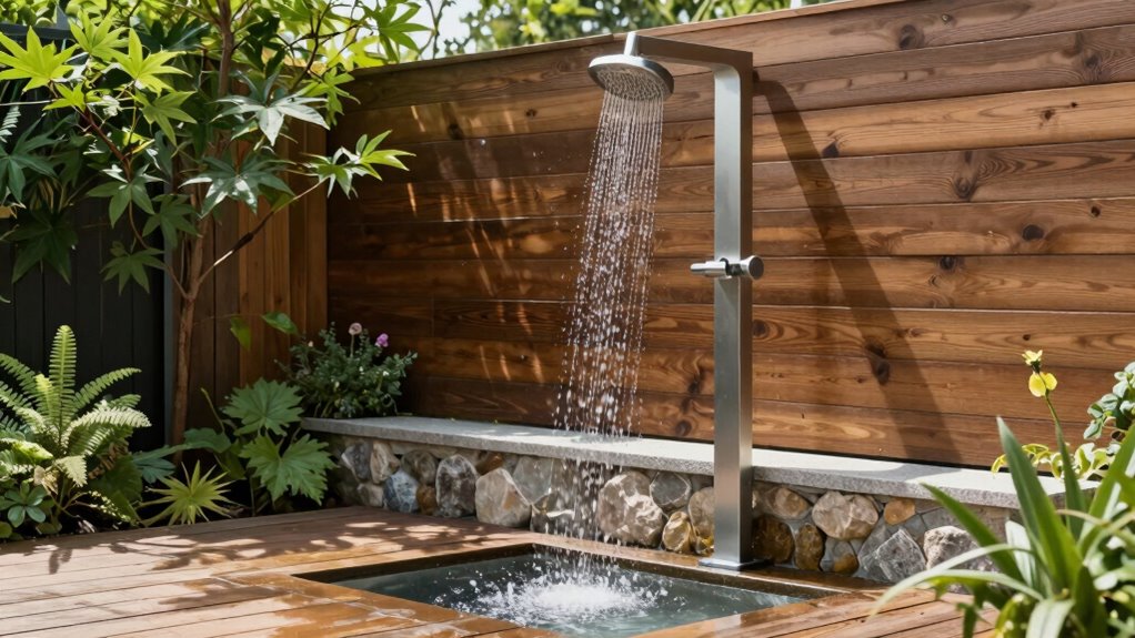 outdoor shower installation guide