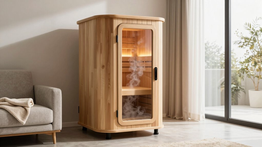 portable sauna benefits indoors