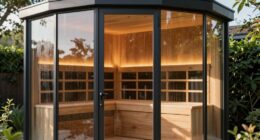 preventing sauna heat escape