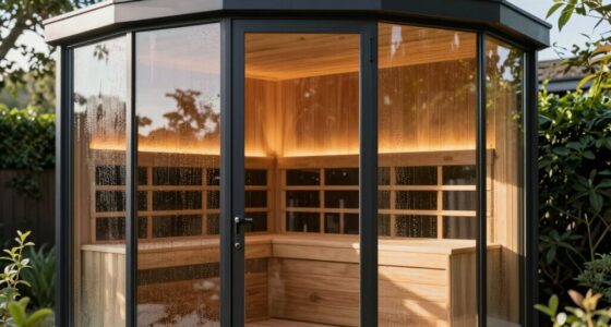 preventing sauna heat escape