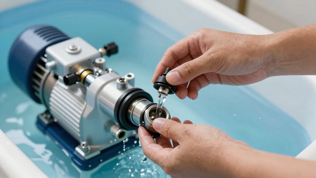 proper pump priming technique