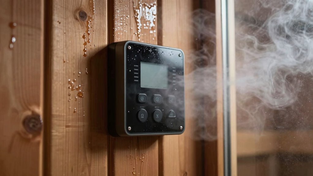 proper sauna controller placement