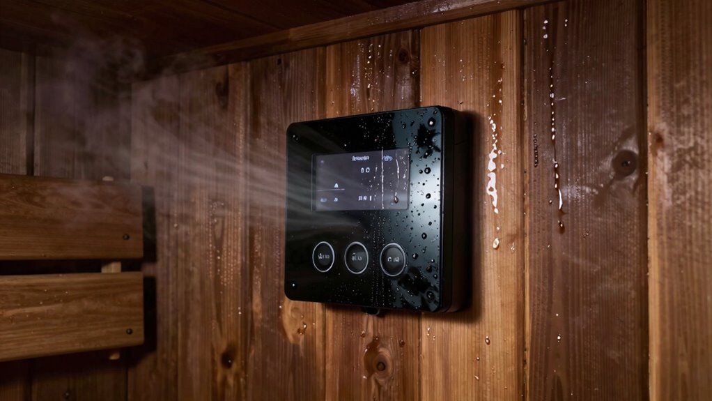proper sauna controller placement
