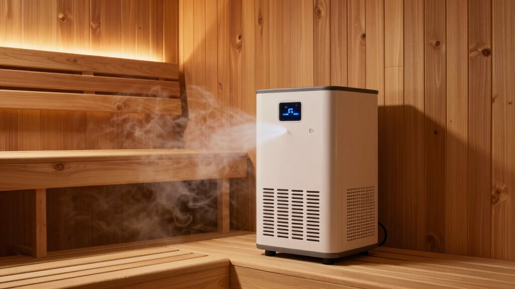 proper sauna dehumidifier sizing