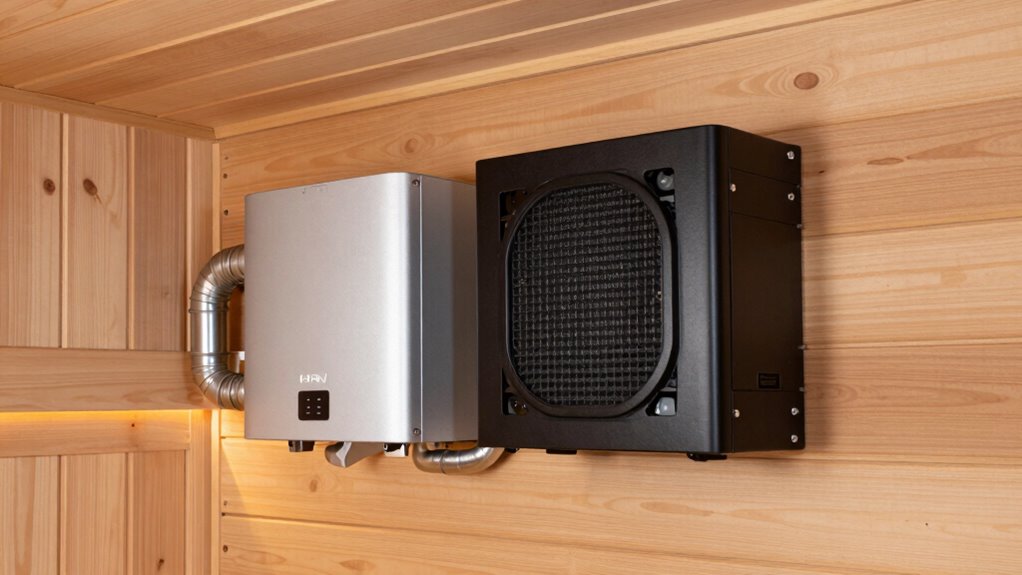 proper sauna ventilation installation