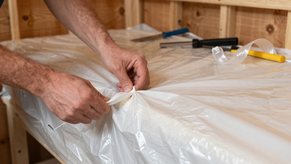 proper vapor barrier installation