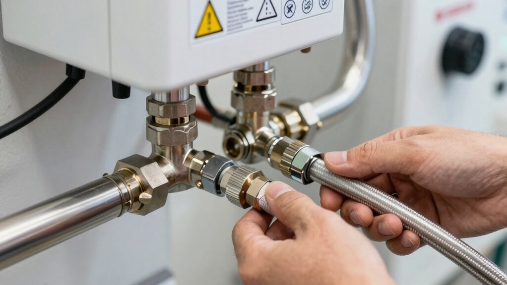 proper water line installation