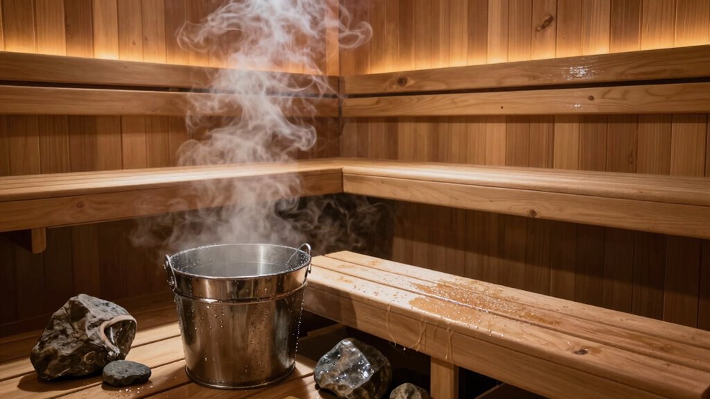regular sauna cleaning routine