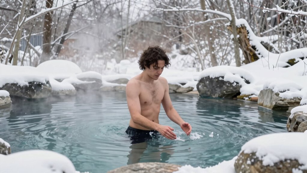 safe cold plunge setup