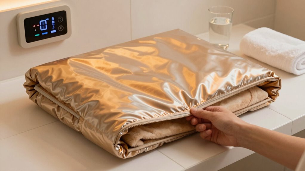 safe infrared sauna preparation