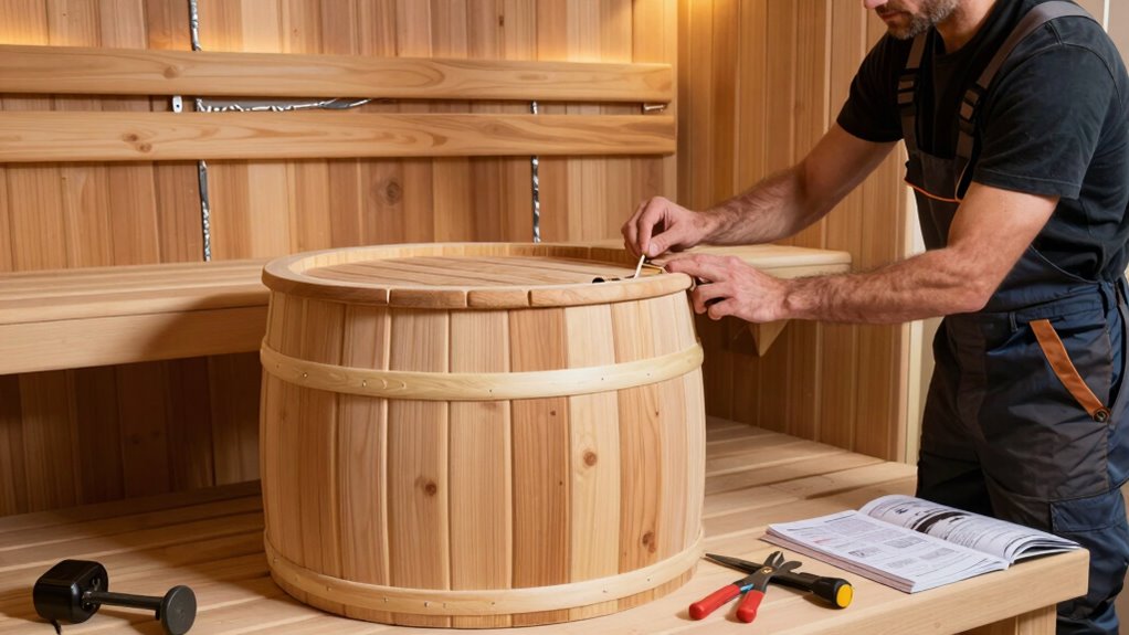 safe sauna wiring practices