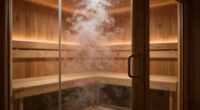 sauna co2 and air