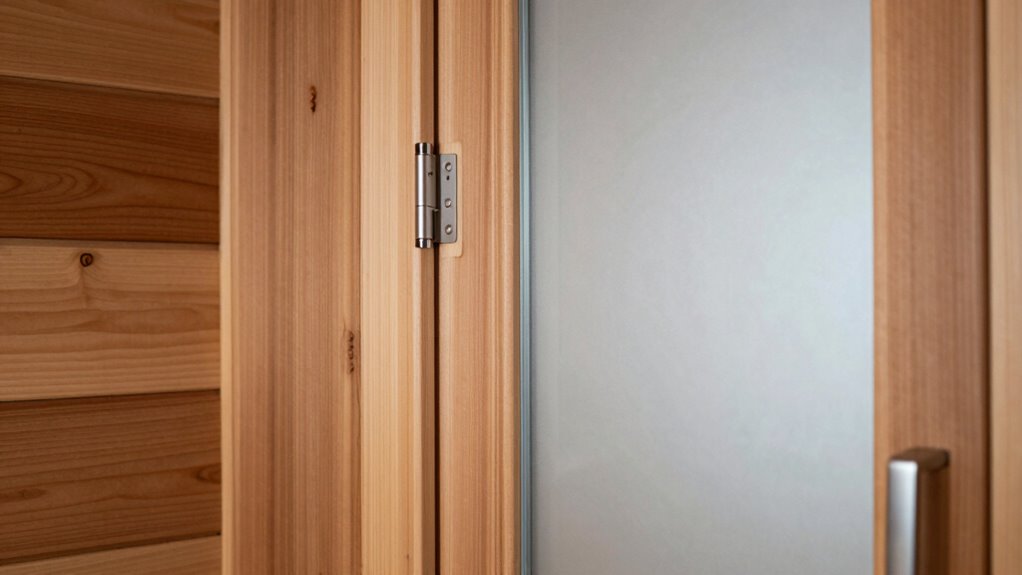 sauna door installation tips