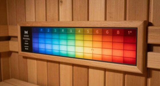sauna heat level guide