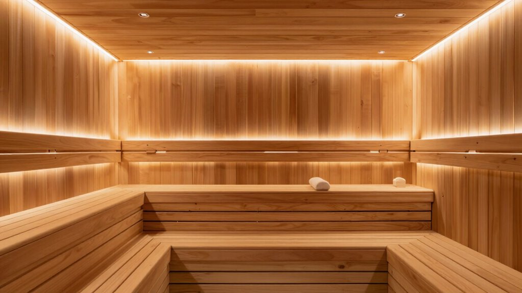 sauna lighting safety tips