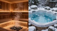 sauna or cold first
