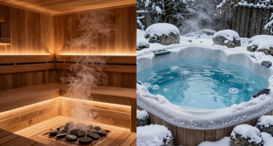 sauna or cold first