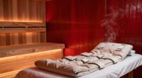 sauna red light compression