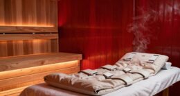 sauna red light compression