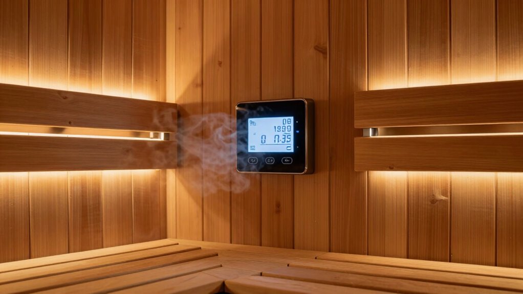 sauna safety with timers