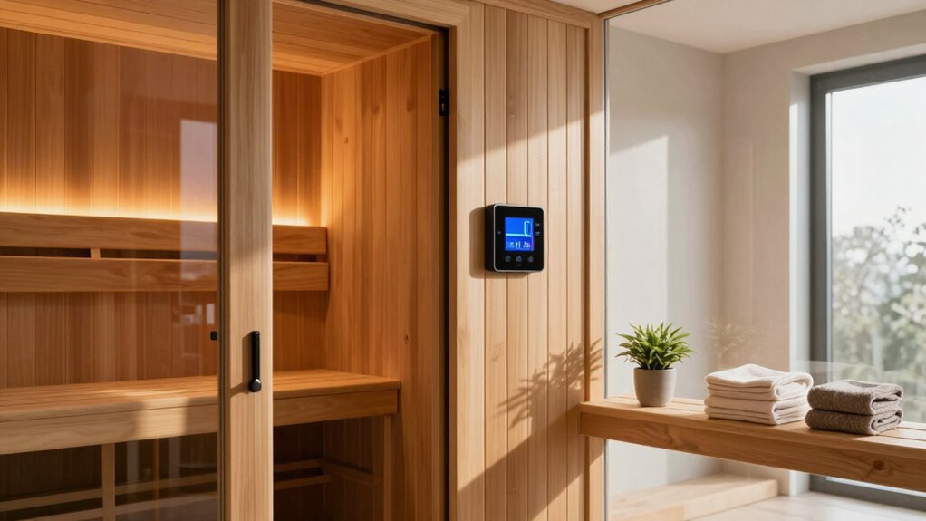 sauna size insulation efficiency