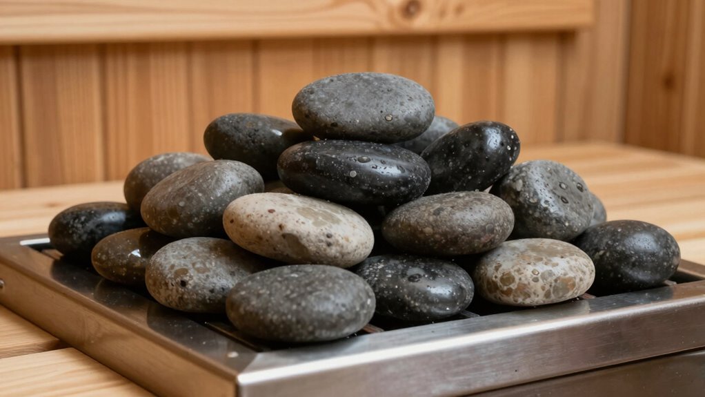 sauna stone cleaning tips