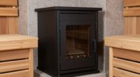 sauna stove fireproofing methods