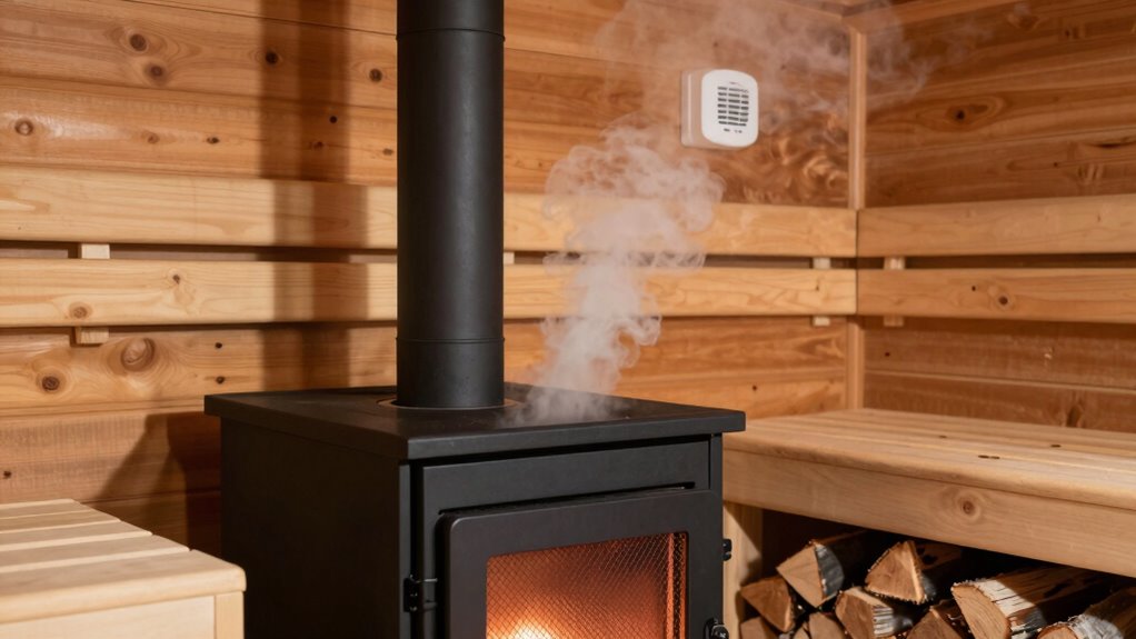sauna stove safety tips
