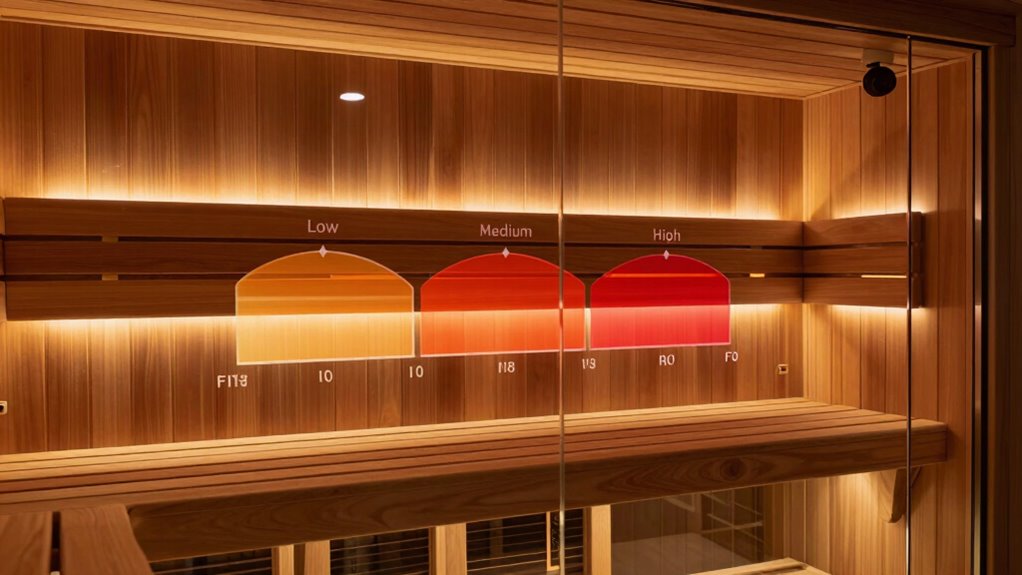 sauna temperatures optimize health
