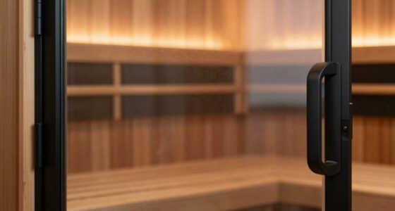 seal sauna door properly