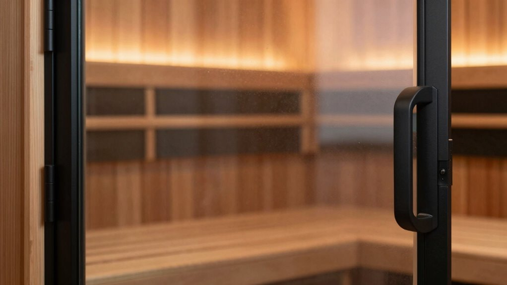 seal sauna door properly